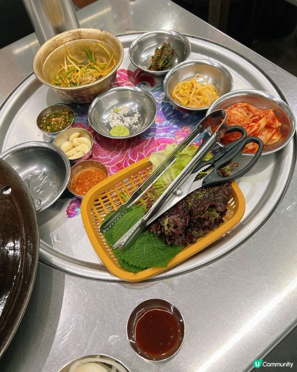 🇰🇷 邊佑錫同款❗️超人氣水芹菜烤肉店實評🔥