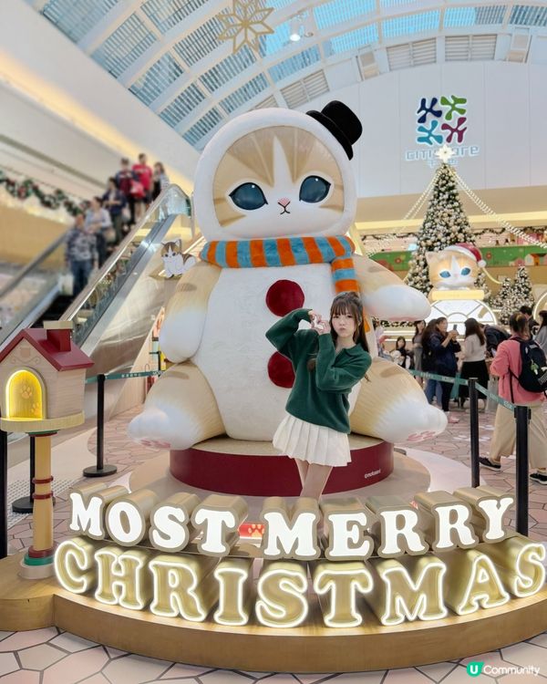 mofusand夢幻聖誕村🎄 聖誕萌貓市集