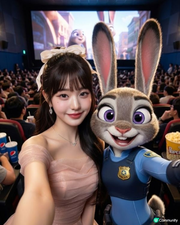 🐰🦊 AI Gemini製作爆紅Zootopia合照教學！一鍵生成可愛自拍 😍