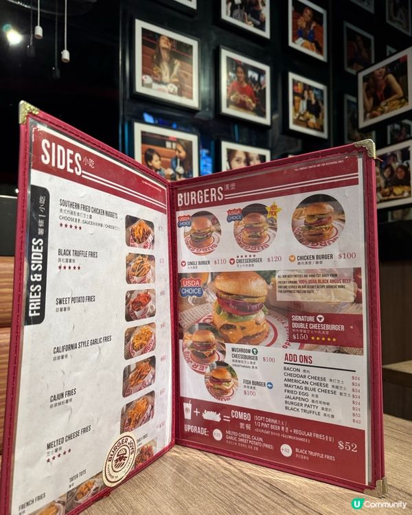 嚐嚐 🇺🇸🍔足料漢堡  