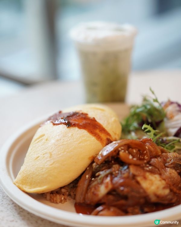 太古城狗狗友善餐廳 炸雞蛋包飯😋 帶埋毛孩去開餐 🐶