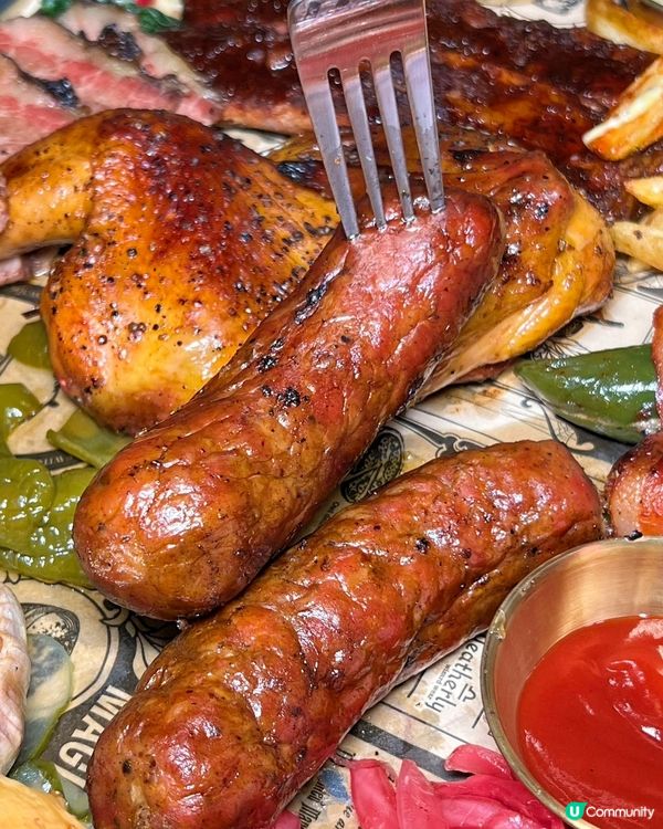 福田隱藏版BBQ餐廳，18小時果木慢燻美味爆發