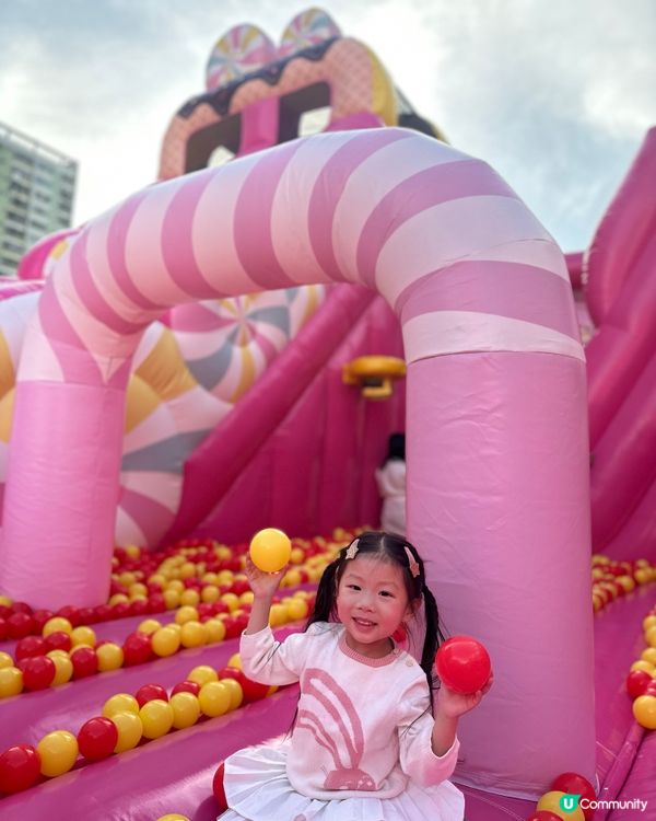 空中聖誕糖果嘉年華🍬！屯門見！🥳