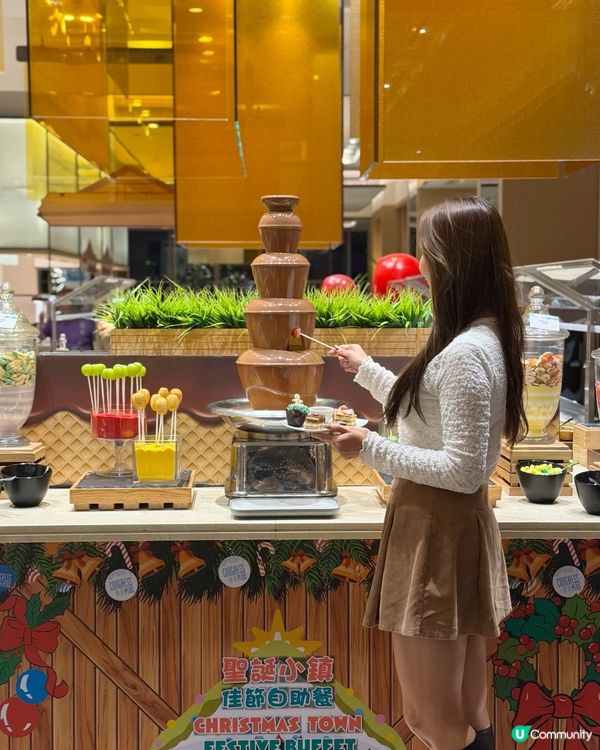 聖誕燈飾夜景自助餐！快閃優惠🤩搶！