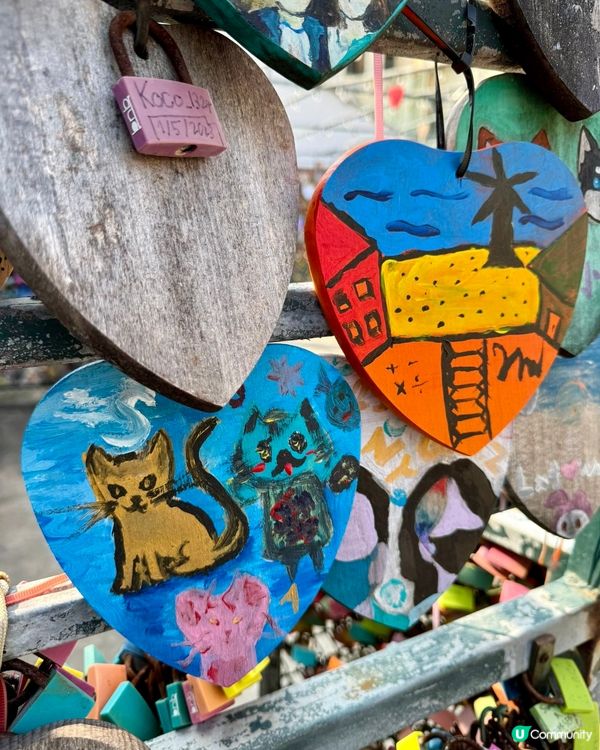 情侶必去浪漫愛情鎖牆打卡💖