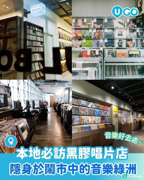 【音樂好去處】香港必訪黑膠唱片店💽隱身於鬧市中的音樂綠洲🎧