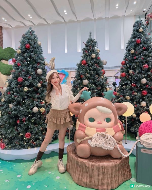 【聖誕德福廣場打卡攻略🎄！豆子森林勁治癒😍】