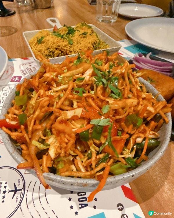 印度風情嘆特色印度素食｜推介印度中式炒麵