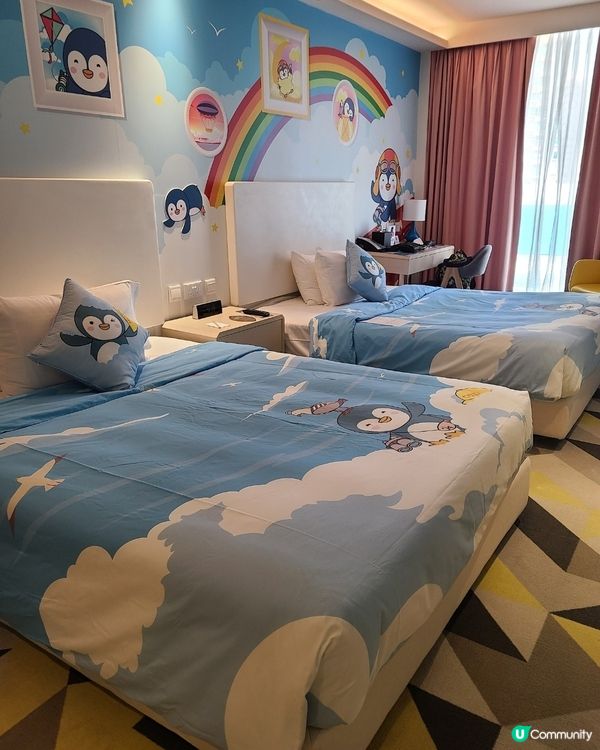 屯門悅品企鵝房🐧！親子Staycation必去！🤩