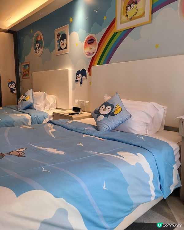 屯門悅品企鵝房🐧！親子Staycation必去！🤩