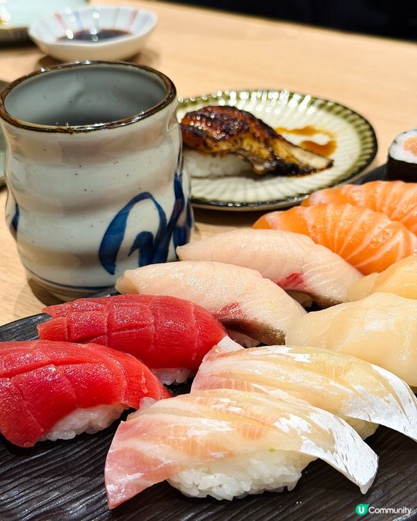 宵夜壽司🤤！上環鮨政開到凌晨2點！🍣