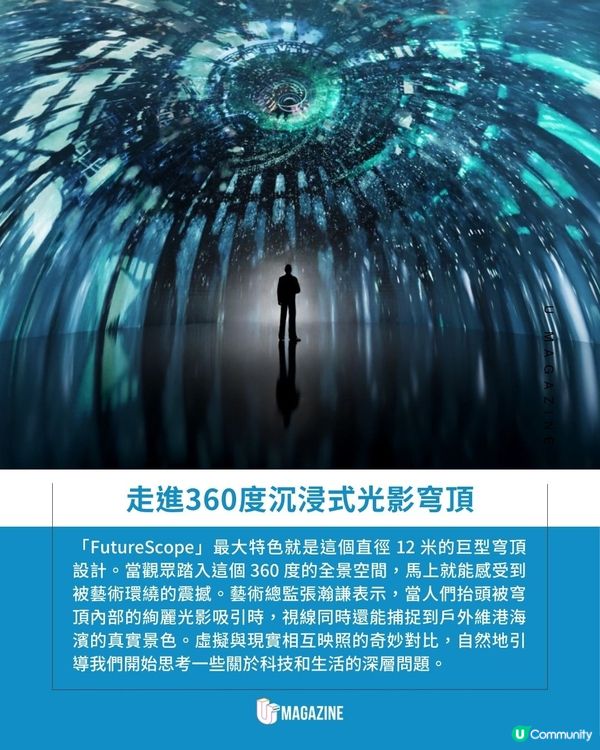 全港首個巨型半球體藝術展｜360 度多感官體驗、三大主題作品