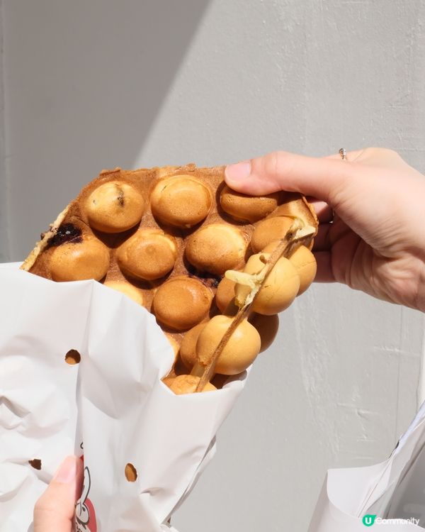 上環小店首創菠蘿包雞蛋仔