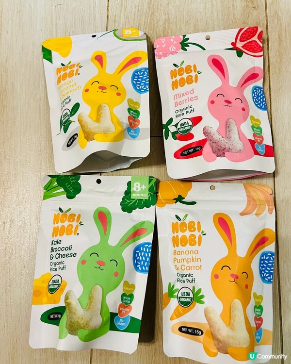 健康有營嬰幼兒食品🍼Nobi Nobi Organic