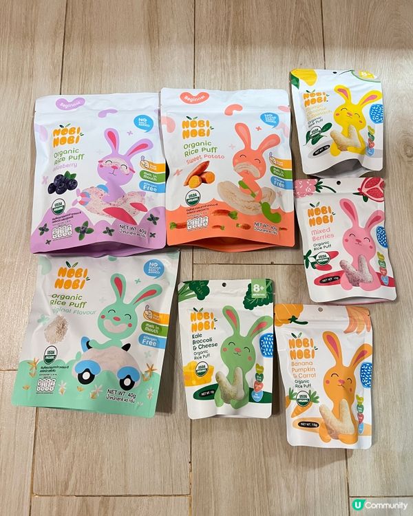 健康有營嬰幼兒食品🍼Nobi Nobi Organic