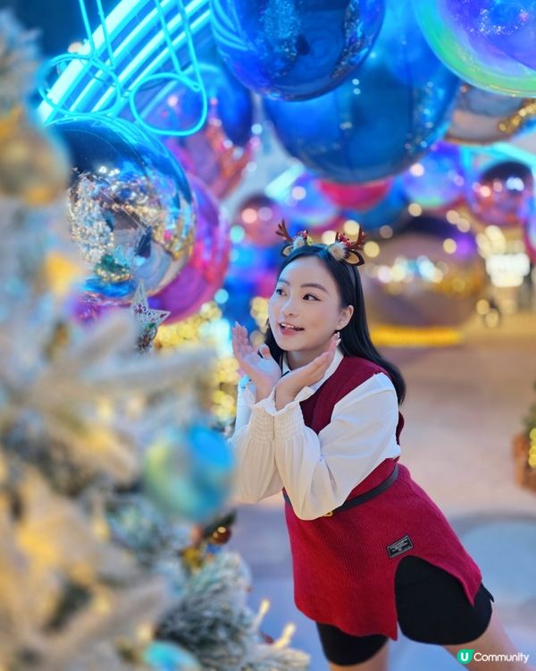 黃埔天地聖誕🎄！鏡映星語超靚✨！