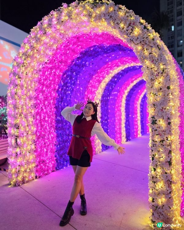 黃埔天地聖誕🎄！鏡映星語超靚✨！