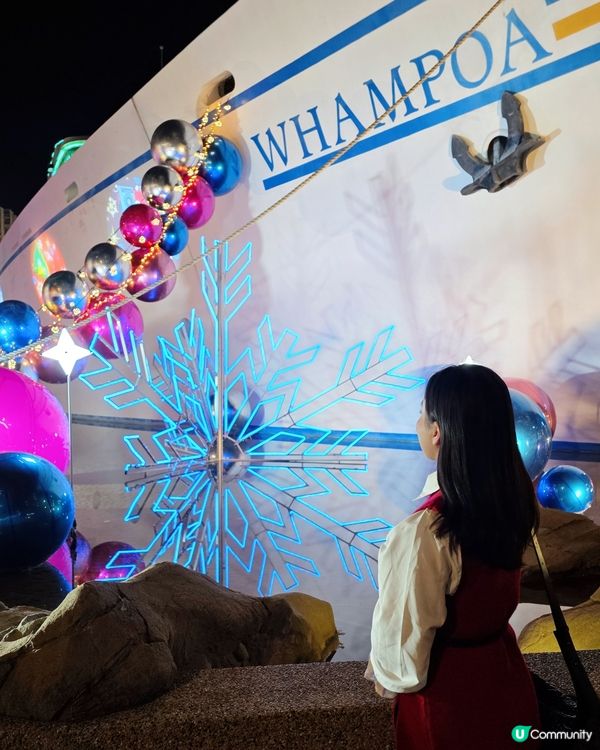 黃埔天地聖誕🎄！鏡映星語超靚✨！