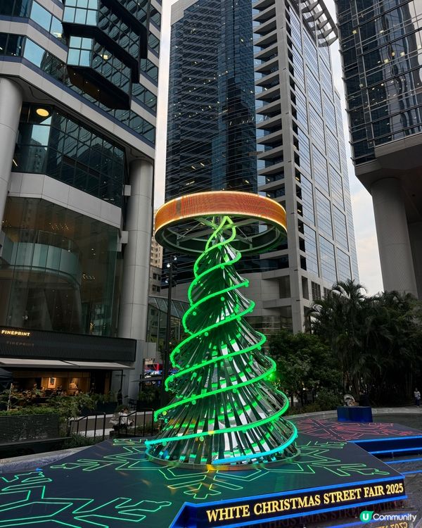 太古白色聖誕市集🎄！霓虹燈打卡位📸！