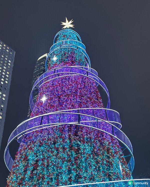 中環聖誕樹勁靚！🎄✨ 繽紛冬日巡禮打卡📸！