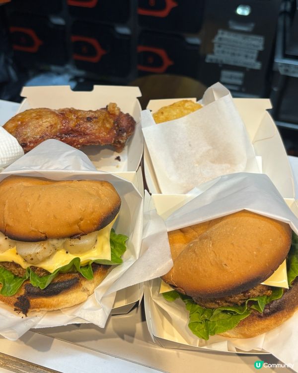 中上環Lunch救星！黑松露漢堡包🤤🍔 必食雞髀🍗