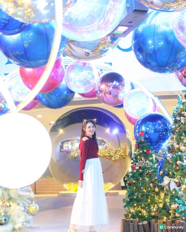 黃埔天地聖誕🎄！炫彩燈飾打卡📸！