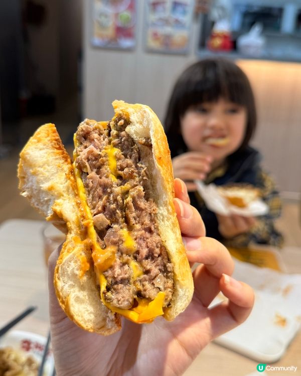 平靚正牛丼+juicy漢堡！