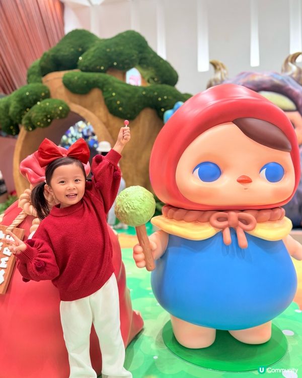 德福廣場化身聖誕奇幻森林🌲😍☁️每個打卡位都超可愛🥰🤩