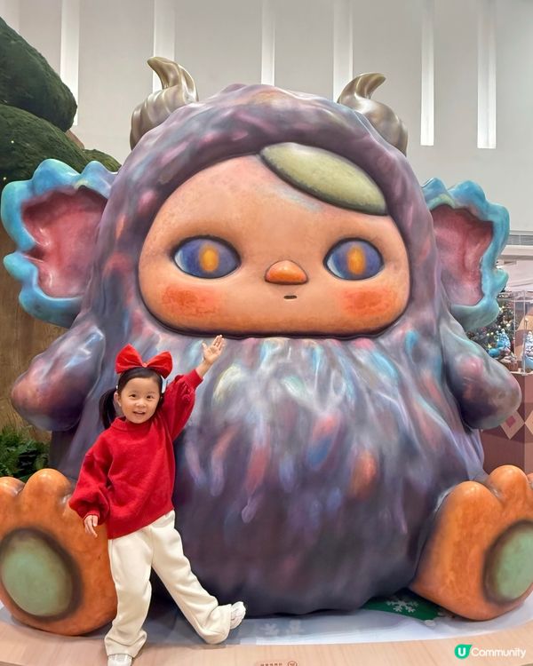 德福廣場化身聖誕奇幻森林🌲😍☁️每個打卡位都超可愛🥰🤩