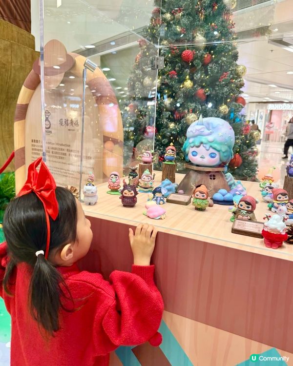 德福廣場化身聖誕奇幻森林🌲😍☁️每個打卡位都超可愛🥰🤩