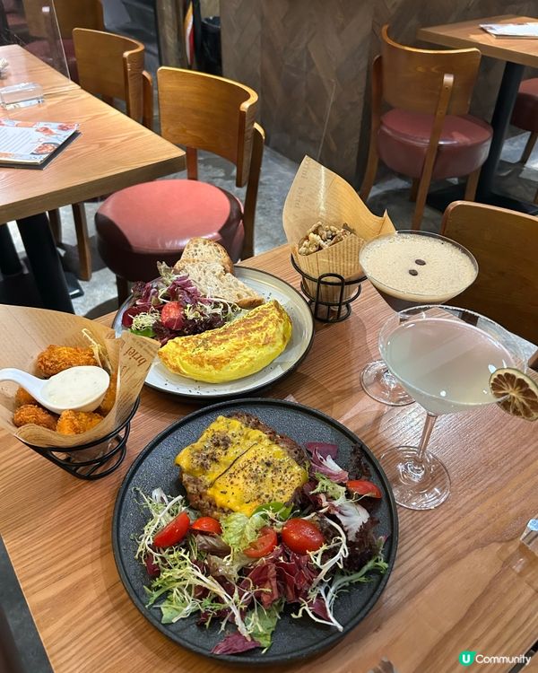 炸蠔、炸雞、意粉、奄列、咖啡、特調！😋朝啡夕酒🍸