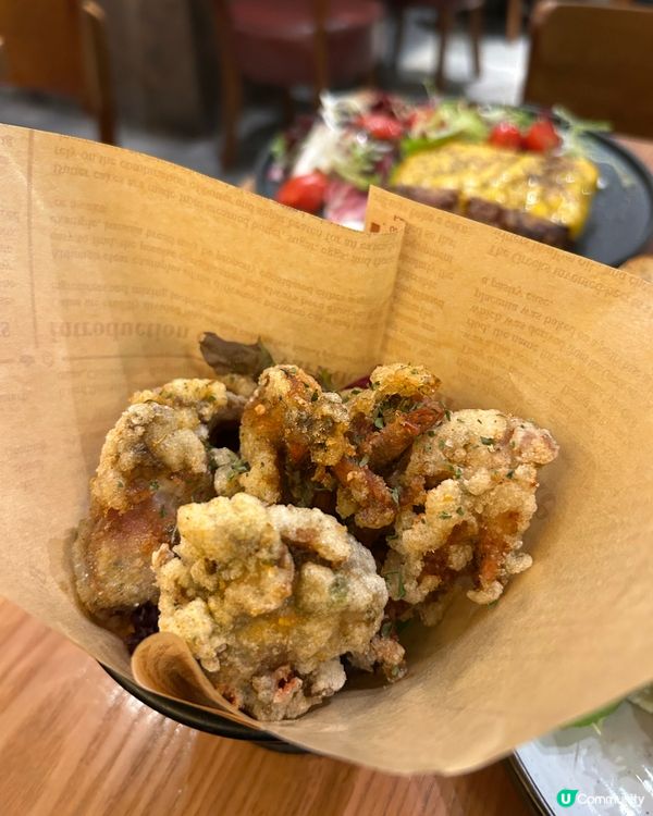 炸蠔、炸雞、意粉、奄列、咖啡、特調！😋朝啡夕酒🍸