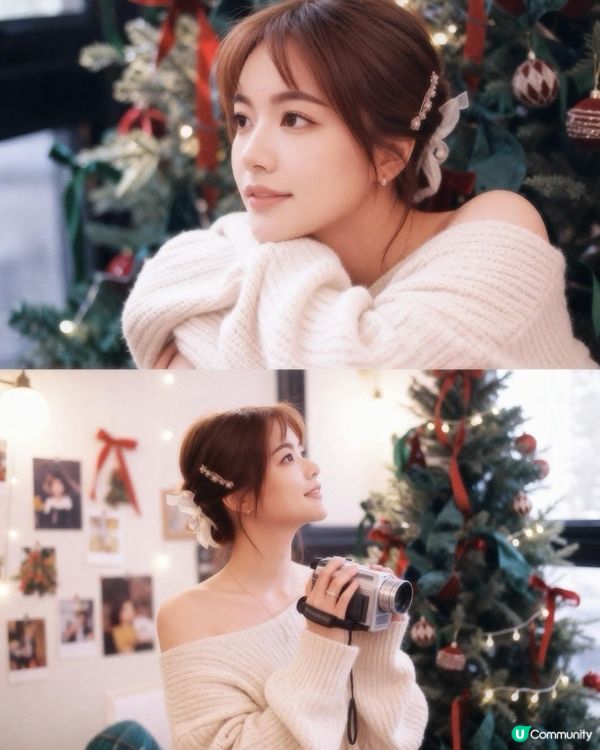 聖誕相出爐！🎄邊張最靚？美圖秀秀變身術！✨