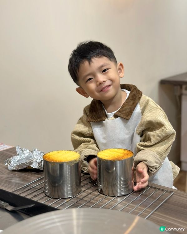 整蛋糕嘅親子時光 🐶🎂 吹嗶嗶小狗蛋糕挑戰成功！