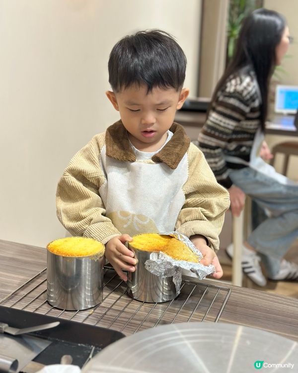 整蛋糕嘅親子時光 🐶🎂 吹嗶嗶小狗蛋糕挑戰成功！