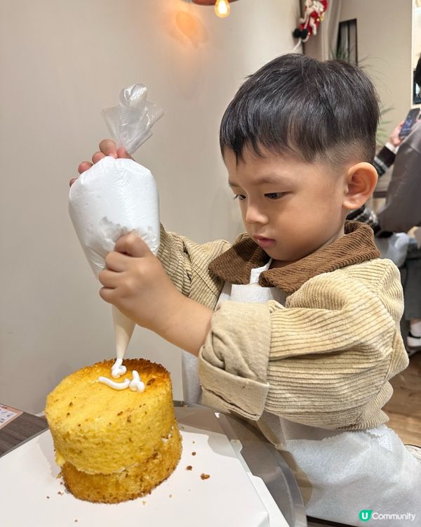 整蛋糕嘅親子時光 🐶🎂 吹嗶嗶小狗蛋糕挑戰成功！