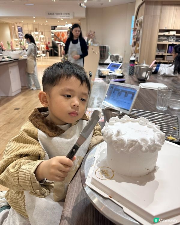 整蛋糕嘅親子時光 🐶🎂 吹嗶嗶小狗蛋糕挑戰成功！