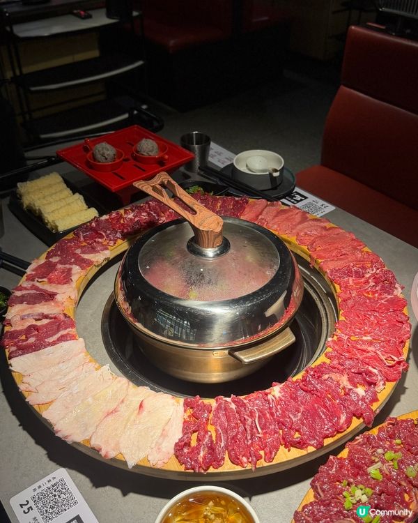 就犟牛肉火鍋🤤！大團圓套餐勁抵食！🥩