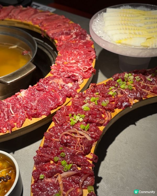 就犟牛肉火鍋🤤！大團圓套餐勁抵食！🥩