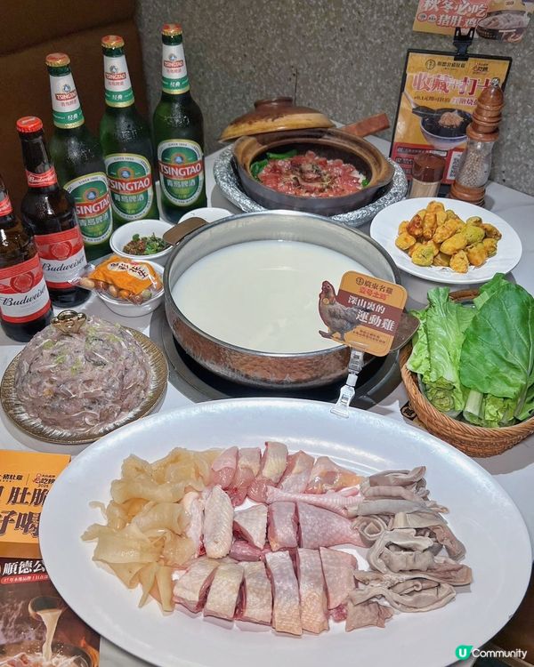 1.  北上搵食！順德公豬肚雞🤤暖笠笠！10個鐘熬湯底！