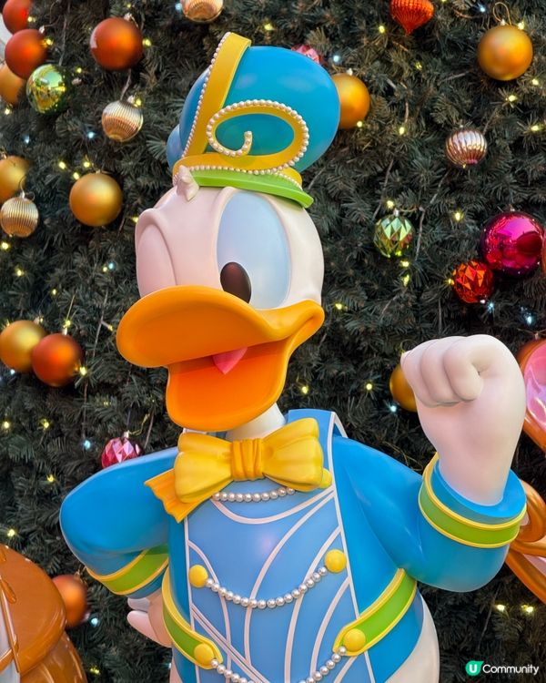 迪士尼好友尖沙咀報到！🎄 9米高聖誕樹打卡影相📸