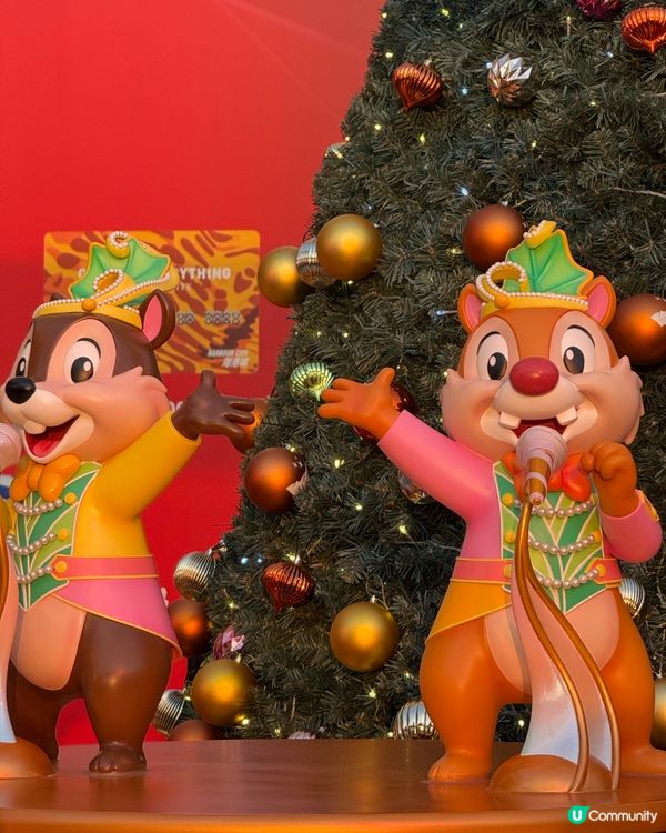迪士尼好友尖沙咀報到！🎄 9米高聖誕樹打卡影相📸