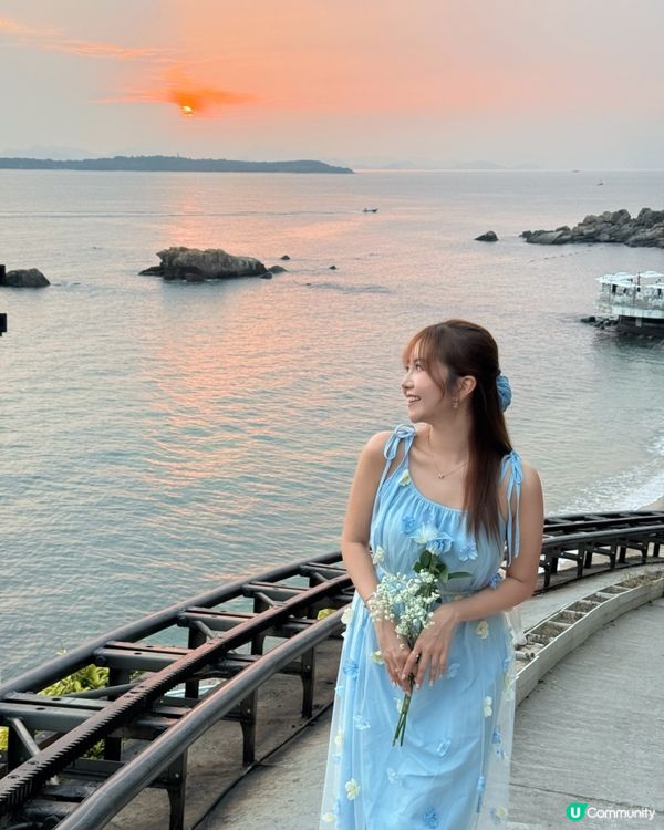 深圳版釜山小火車🚂！日落海景超靚🌅！10蚊玩到🥳！