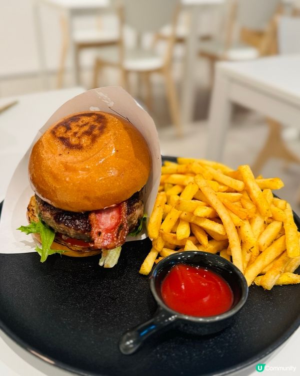 元朗美食推介！🍔🍟 爆汁漢堡超正！😋