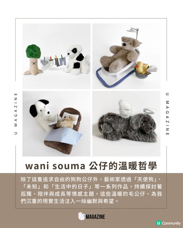 日本爆紅熟睡小狗毛公仔的療癒故事！