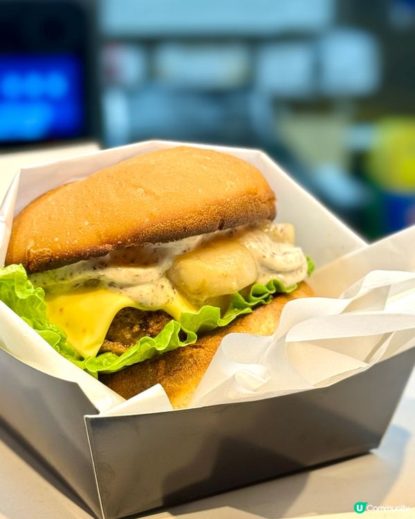 上環本地漢堡小店 名副其實"懶人包"