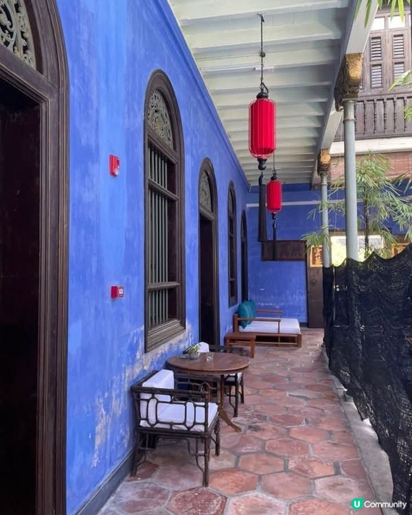 檳城藍屋打卡📸