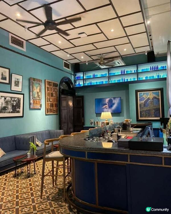 檳城藍屋打卡📸