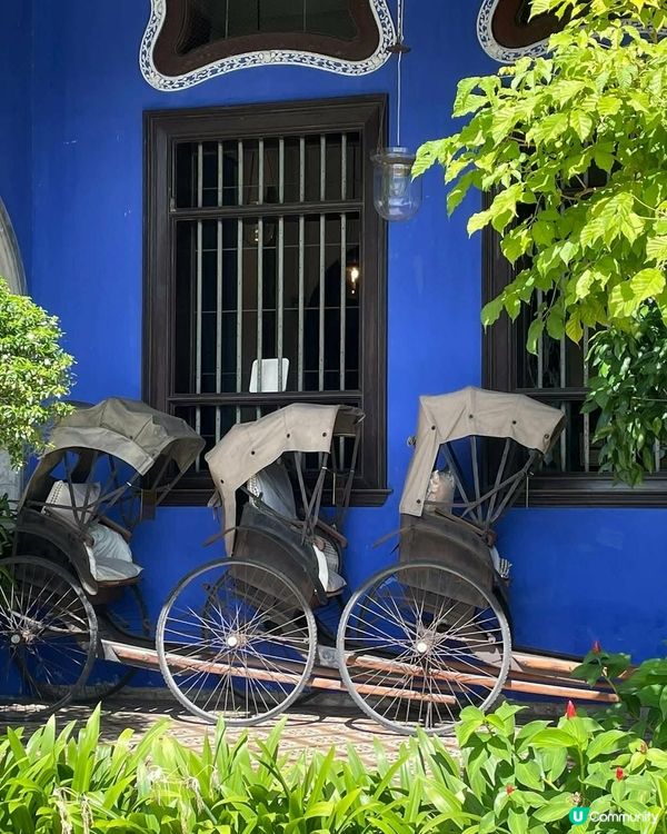 檳城藍屋打卡📸