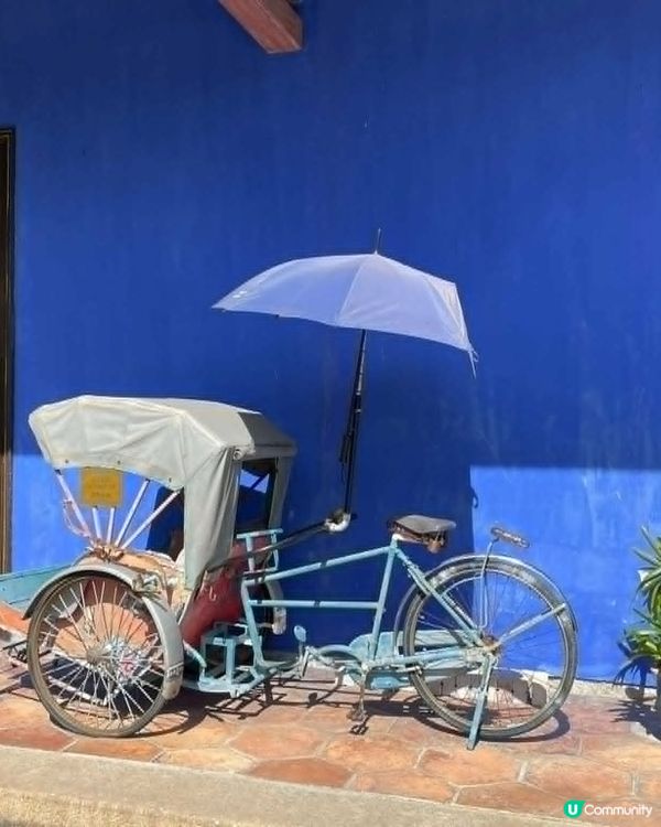 檳城藍屋打卡📸